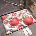 Custom 3D stereoscopic feeling funny printing bath mat